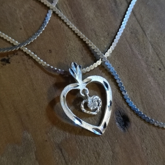 925 serpentine chain &  pendant - Picture 2 of 3